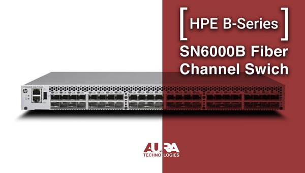 HPE B-series SN6000B Fibre Channel Switch