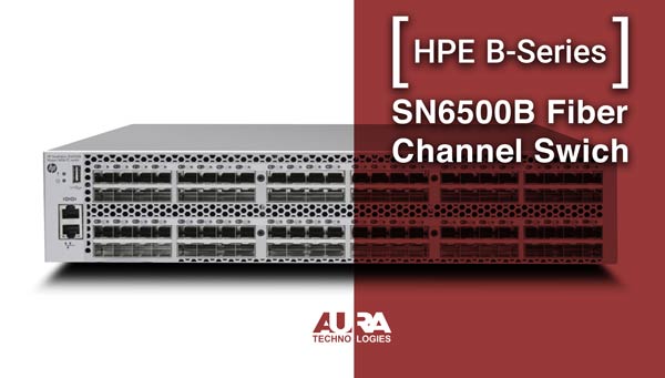 HPE B-series SN6500B Fibre Channel Switch